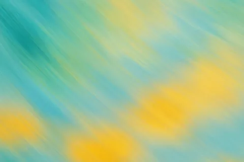 Gradient of blue and yellow brushstrokes creating a blurred texture.